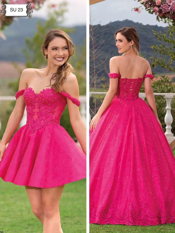 Vestido de Debutante – DE 018 (curto)